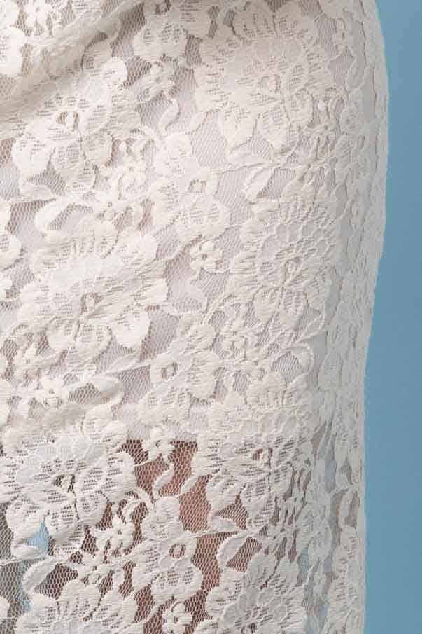 Charlotte Lace Maxi Skirt Cream 4