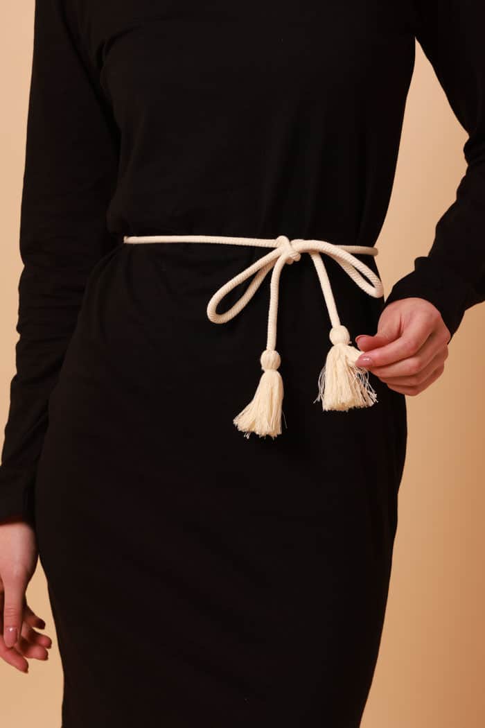 Rope Tie White 4