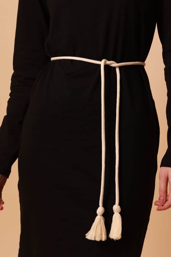 Rope Tie White 6