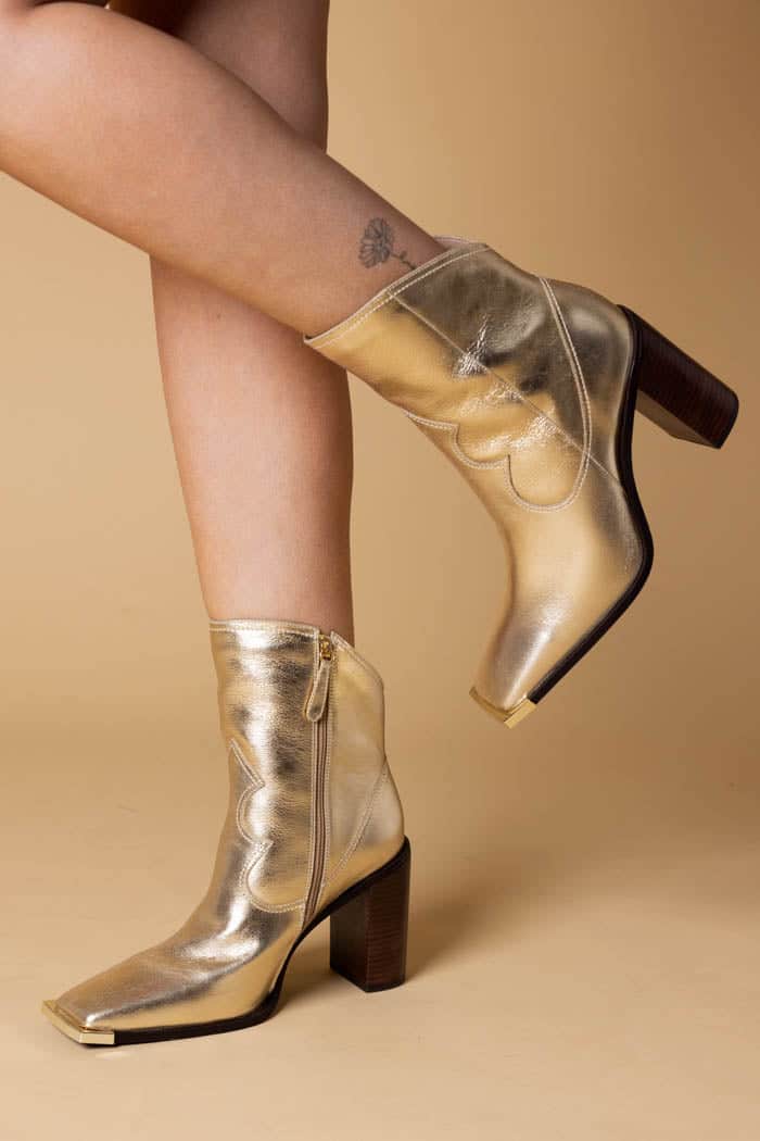 Georgie Boot Gold