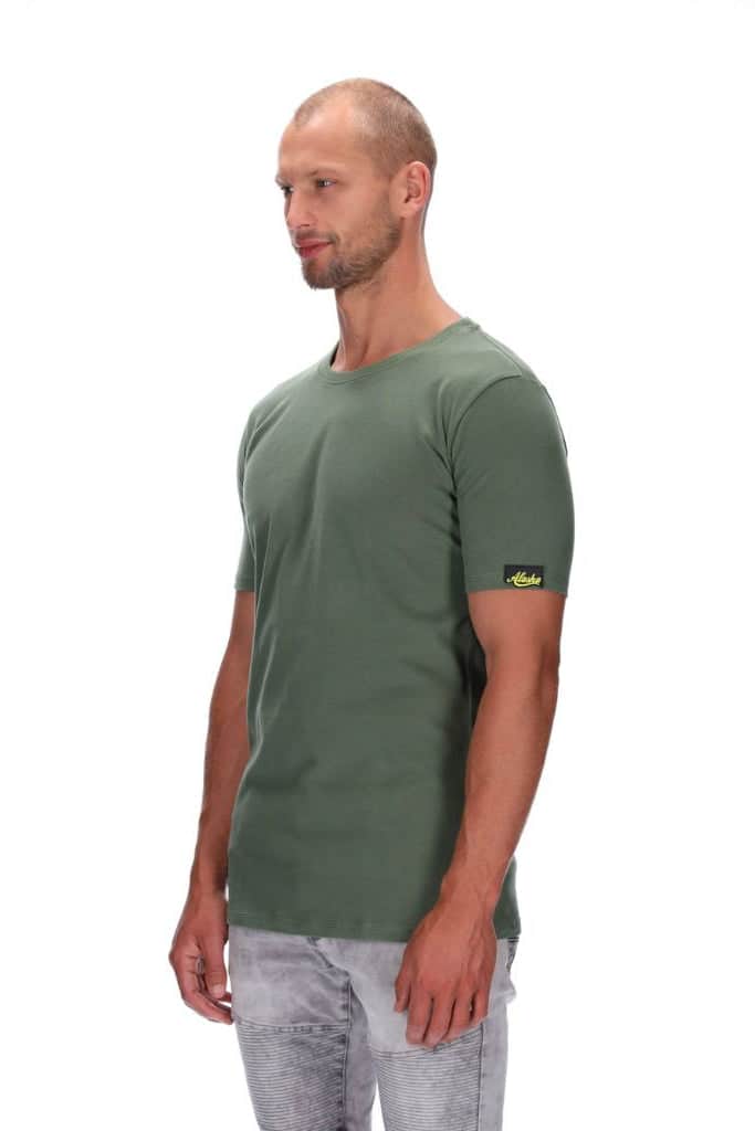 Lewis Slim Tee Olive 3