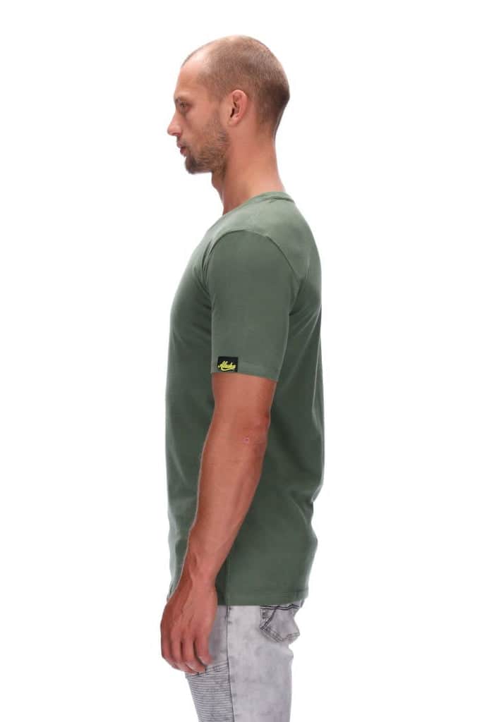 Lewis Slim Tee Olive 4