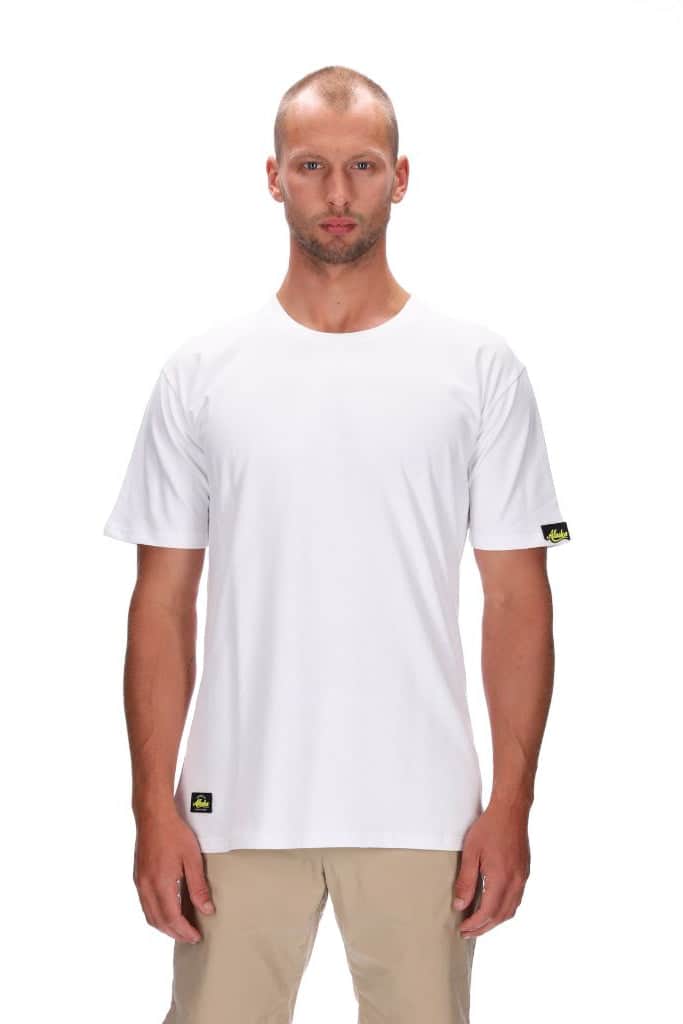 mens tee white
