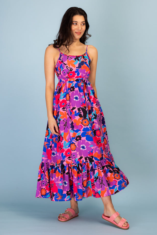 Maxi Dress flower print