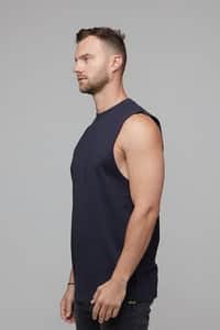Benji Singlet Navy 3