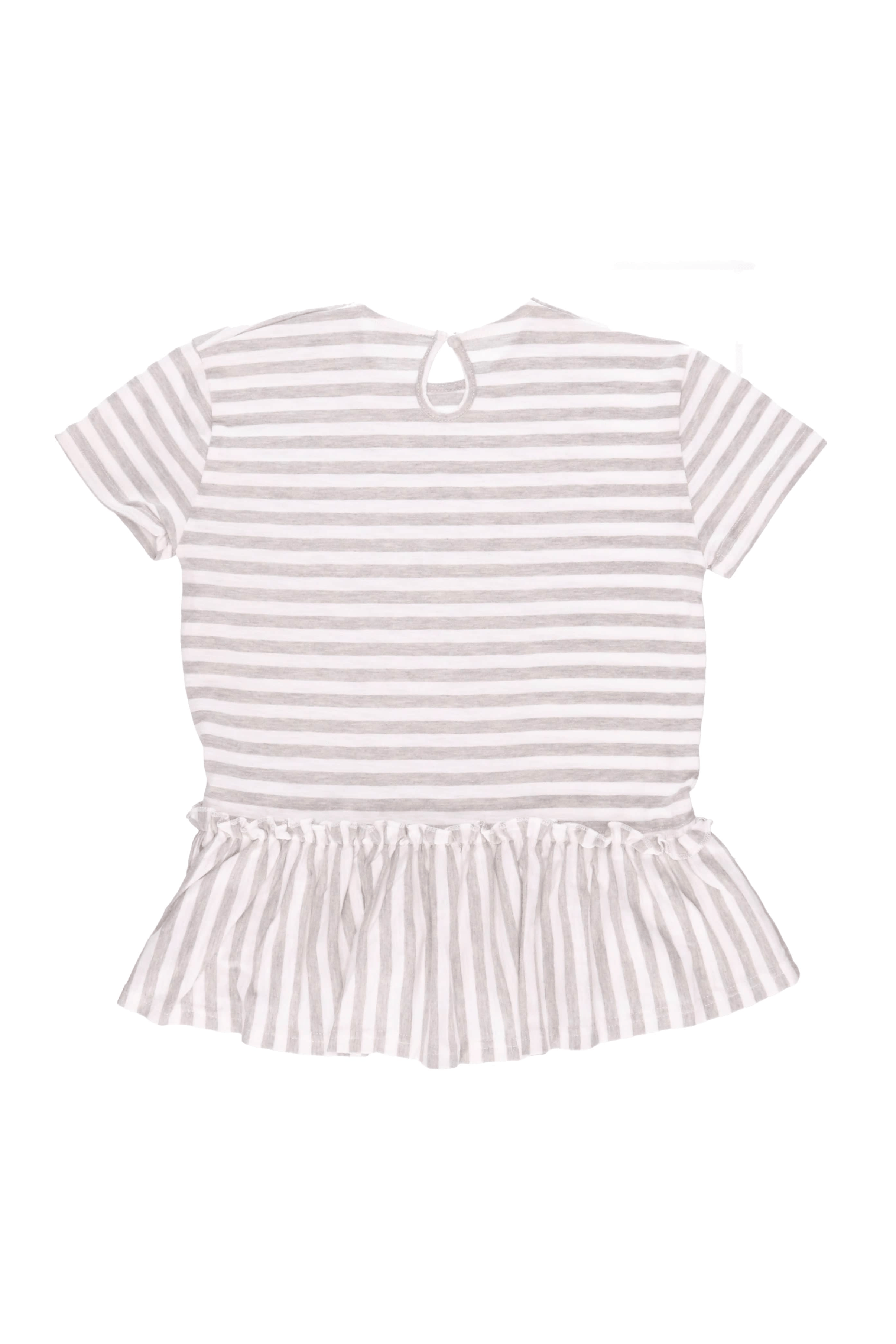 Bree Dress Grey Stripe 3