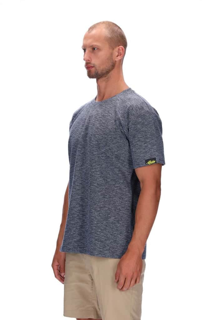 Felix Regular Tee Blue Marle 3
