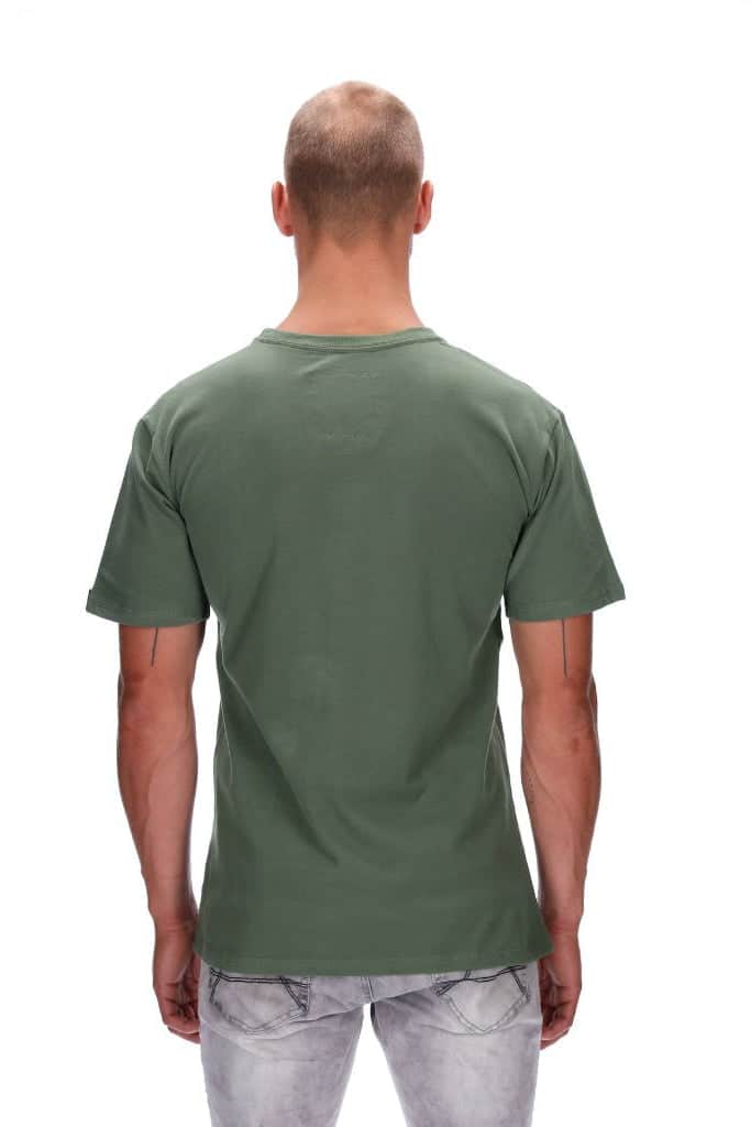 Lewis Regular Tee Olive 5