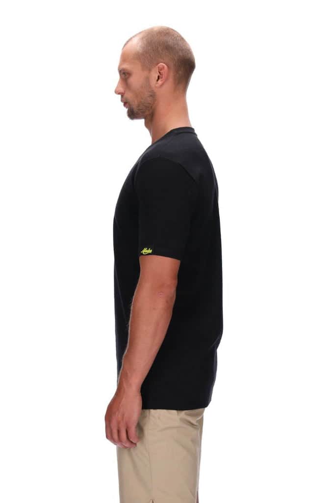 Felix Slim Tee Black Marle 4