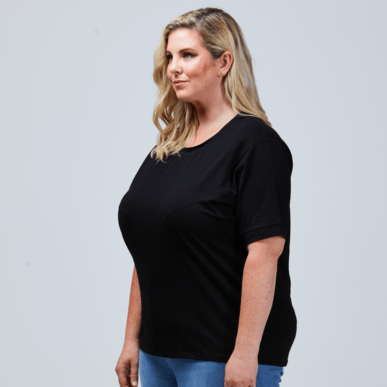 Jasmine Tee Black 3