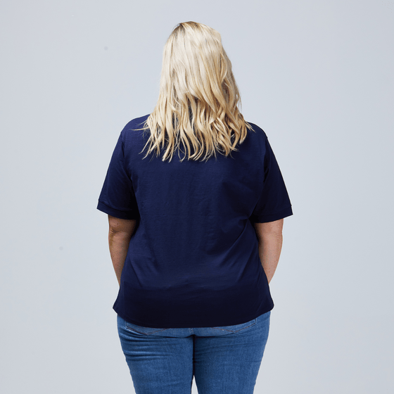 Jasmine Tee Navy 4