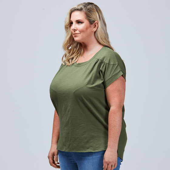 Jessica Tee Khaki 3