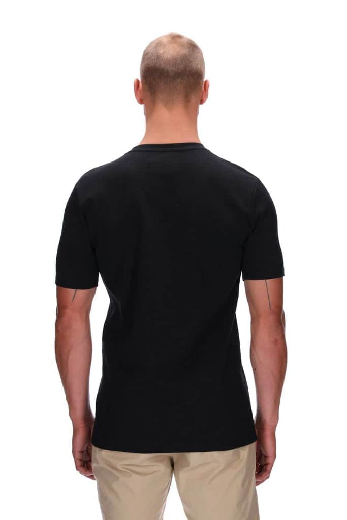 Felix Slim Tee Black Marle 5