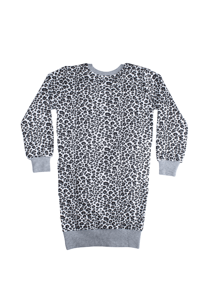 Toni Dress Black/Leopard 3