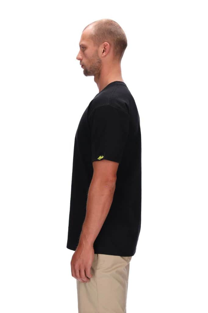 Felix Regular Tee Black Marle 4