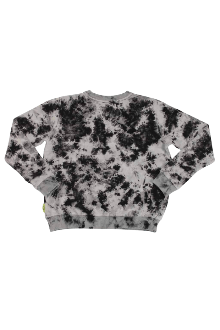 Zander Acid Wash Sweater Black/Grey 5