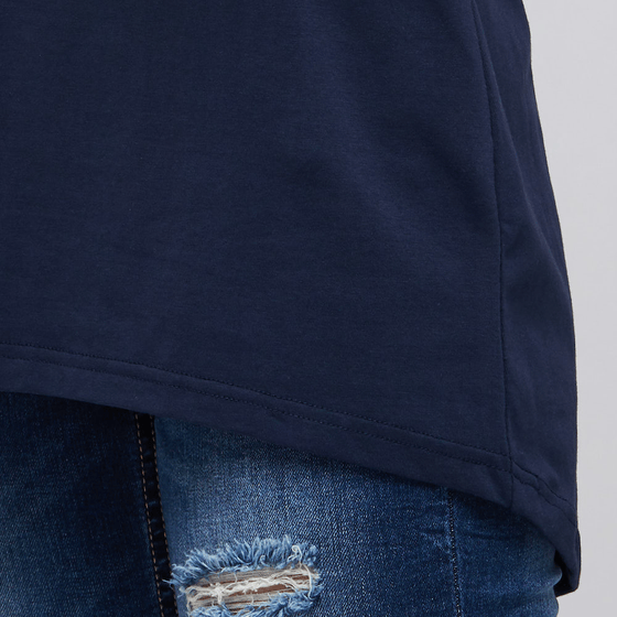 River Long Sleeve Top Navy 5