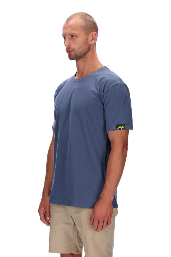 Lewis Regular Tee Dusty Blue 3