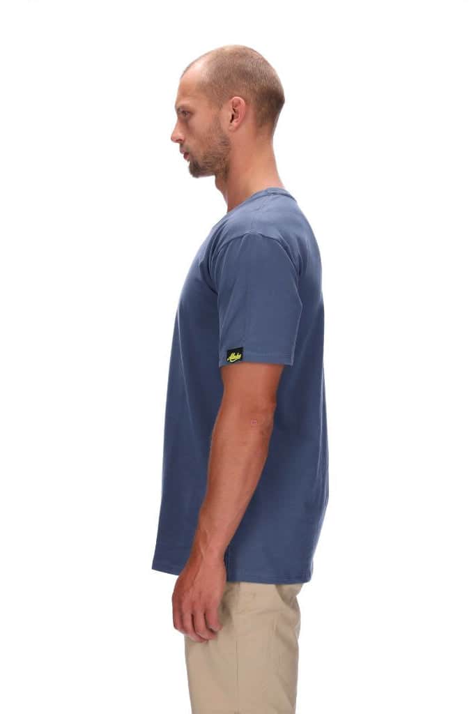 Lewis Regular Tee Dusty Blue 4