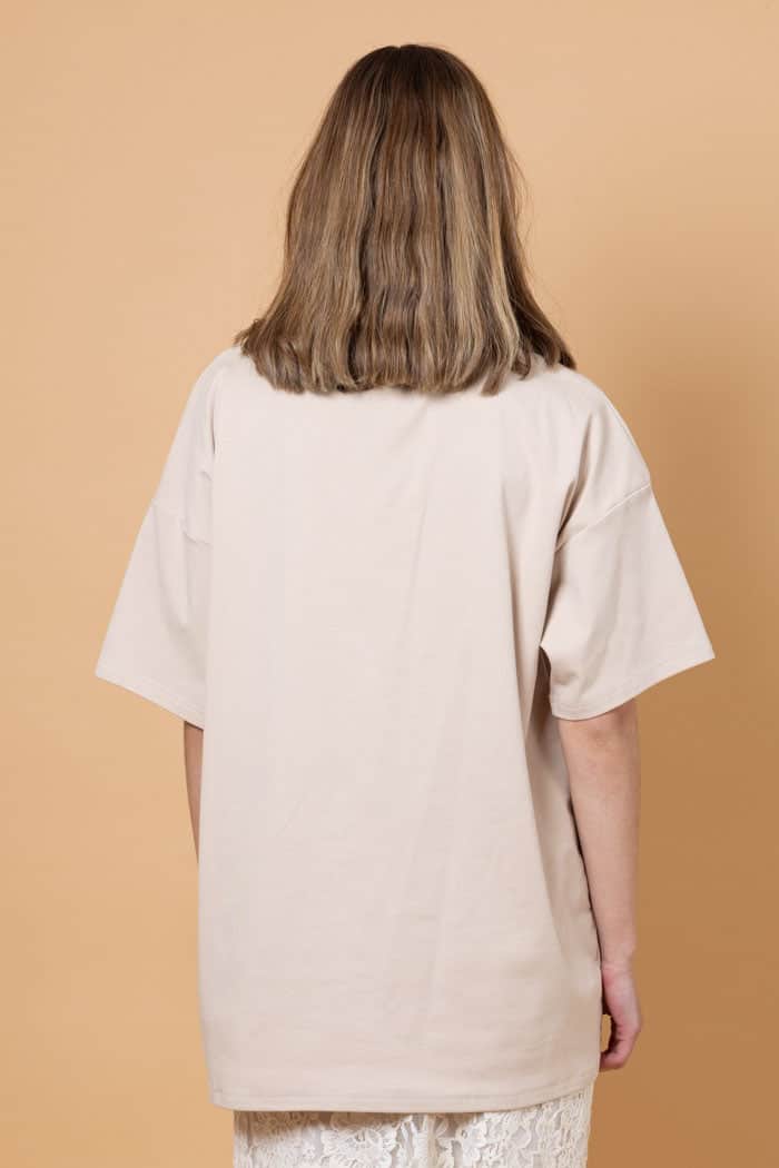 Lucy T-Shirt Beige 2