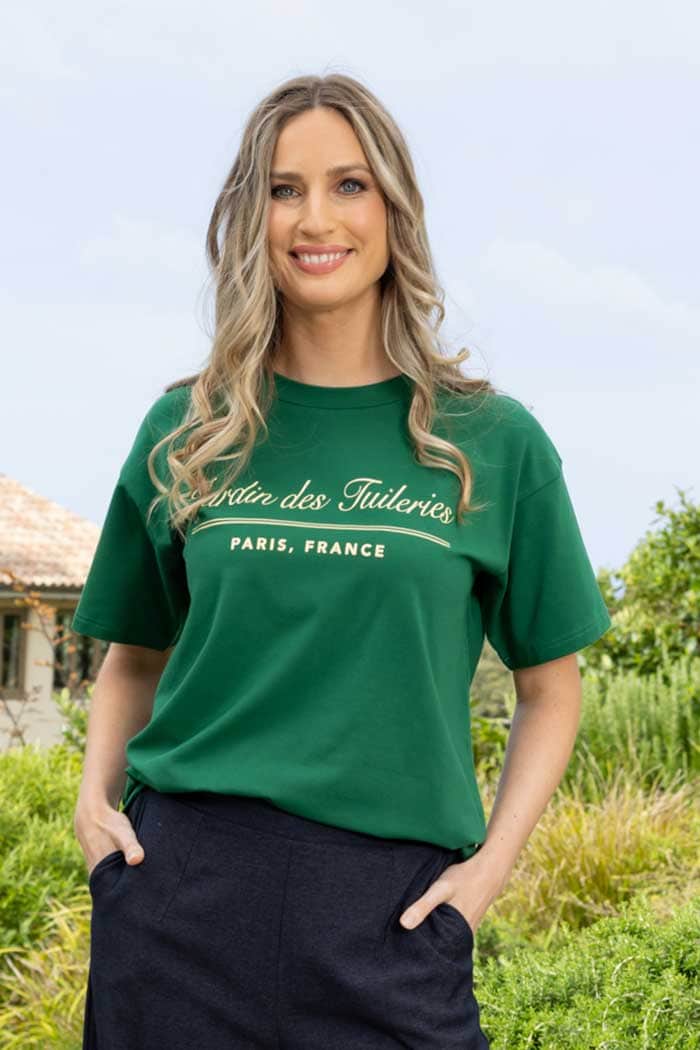 Lucy T-Shirt Green 2
