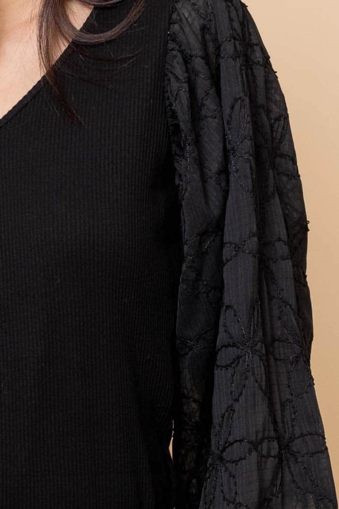 Frances Top Black 4