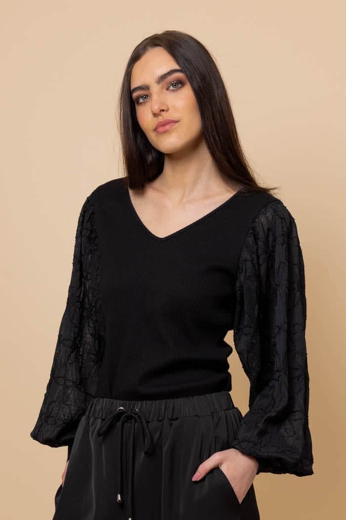 Frances Top Black 2