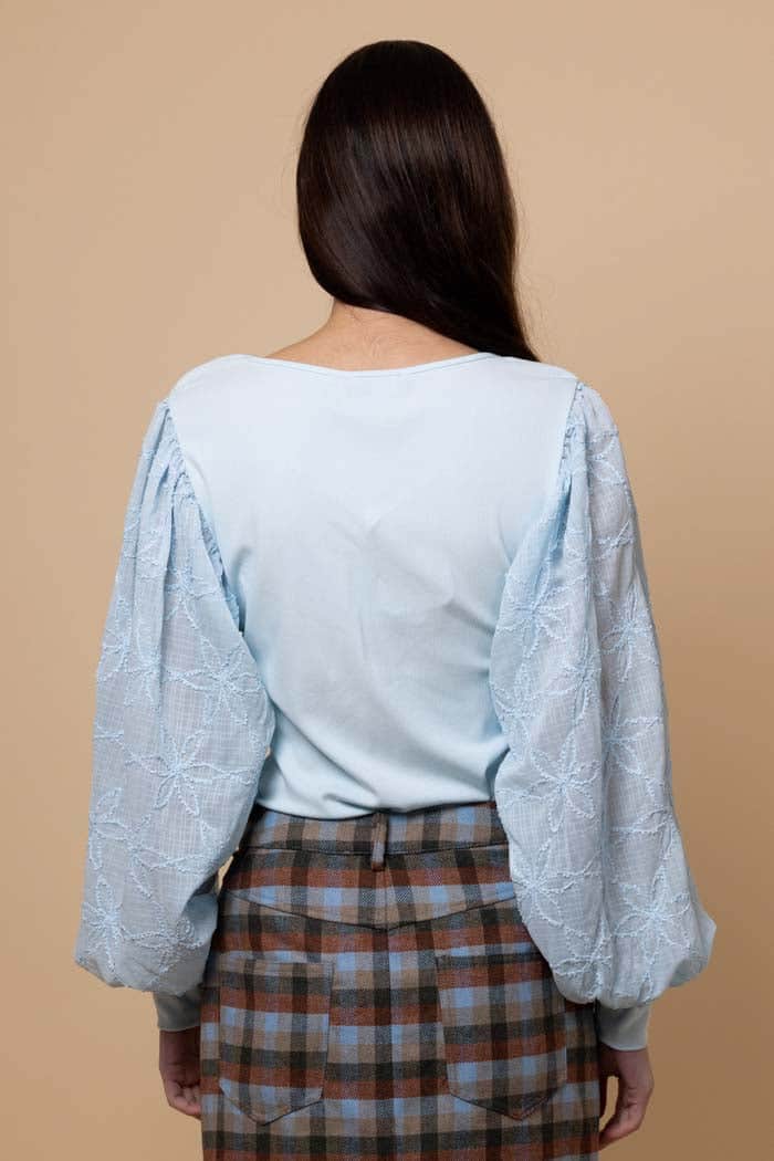 Frances Top Blue 3