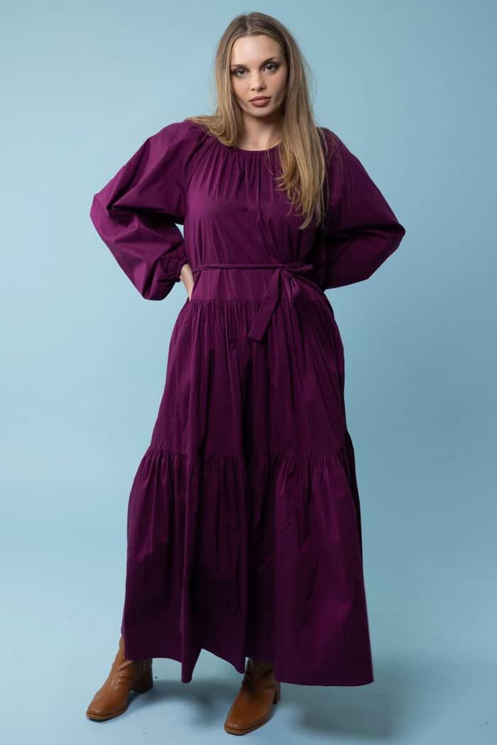 Vivienne Maxi Dress Magenta