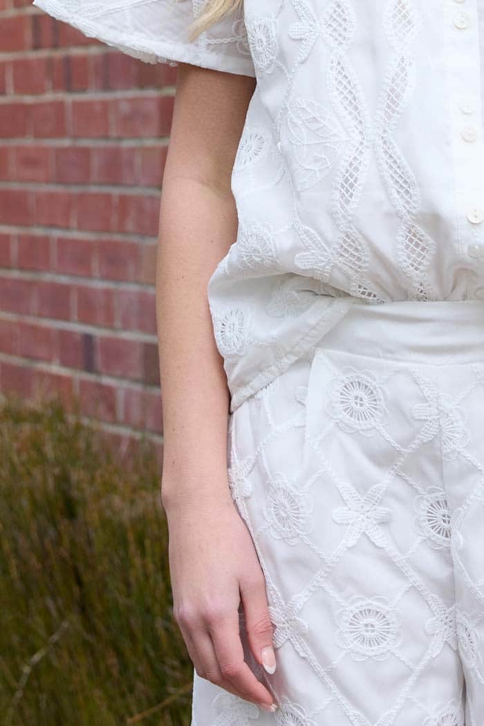 Zula Embroidered Shirt White 4
