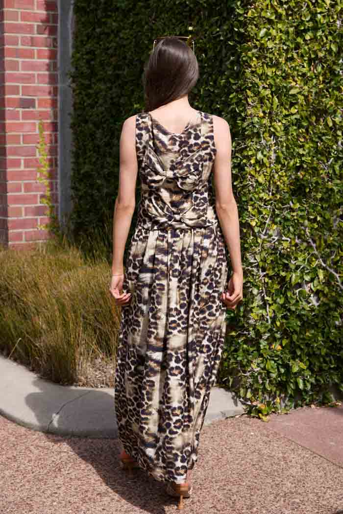 Dee Maxi Skirt Leopard 3
