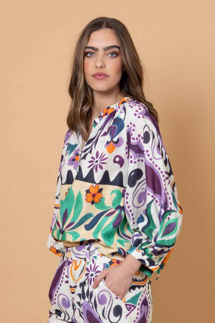 Nova Top Aztec Print 2
