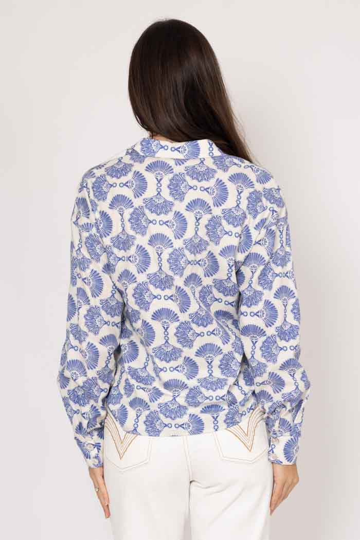 Andee Shirt Blue Print 3