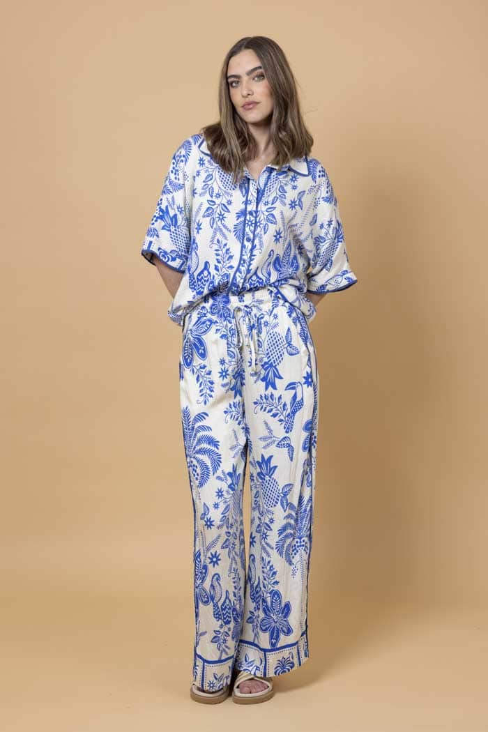 Brianna Pant Blue Print 5