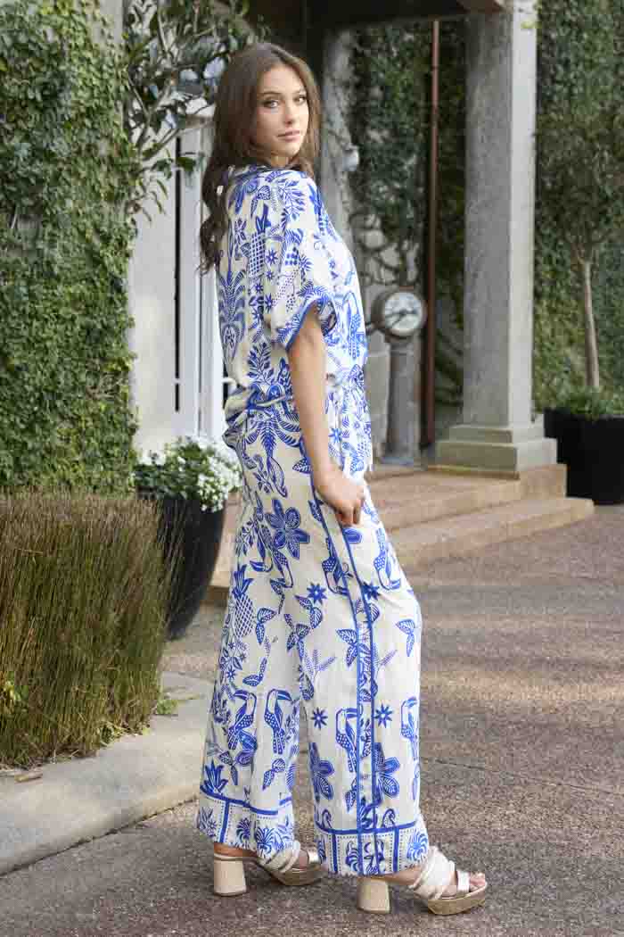 Brianna Pant Blue Print 2