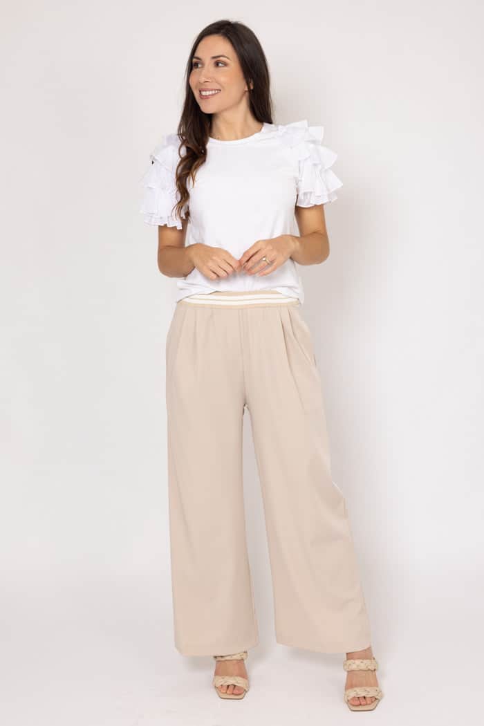 Ashlee Pant Beige 2