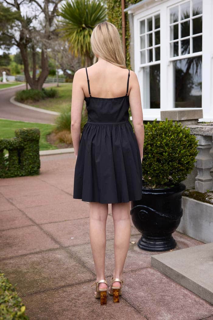 Giana Mini Dress Chain Black 3