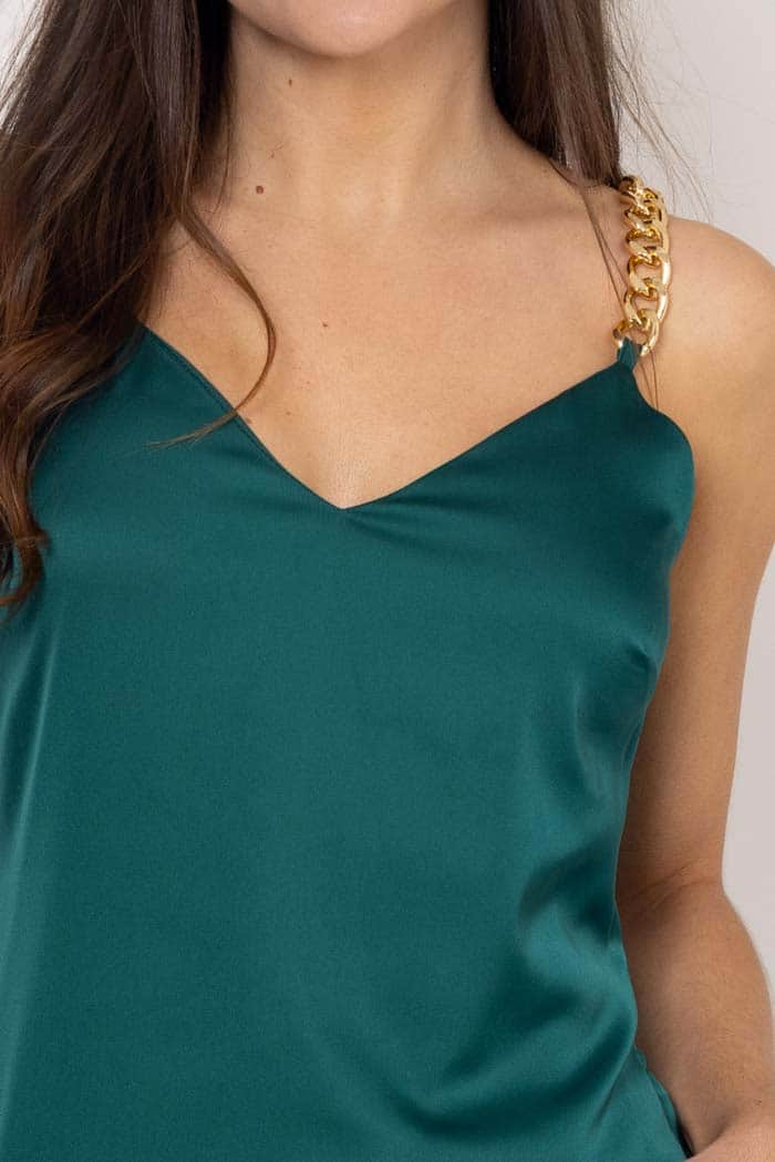Polly Singlet Chain Emerald 4