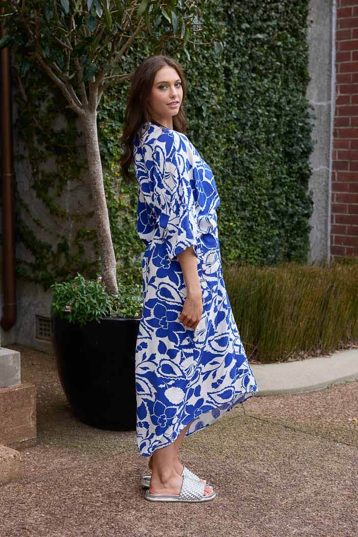 Harrie Kaftan Blue Print 3