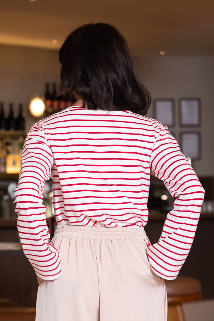 Sailor Top Red and White 4