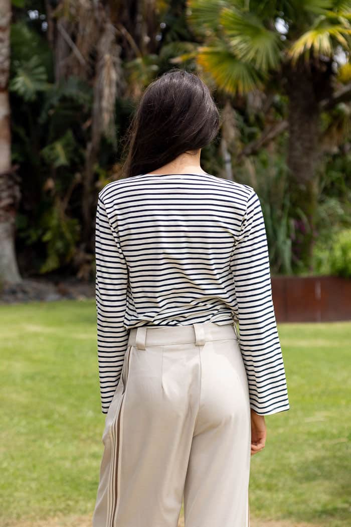 Sailor Top Navy and White 5