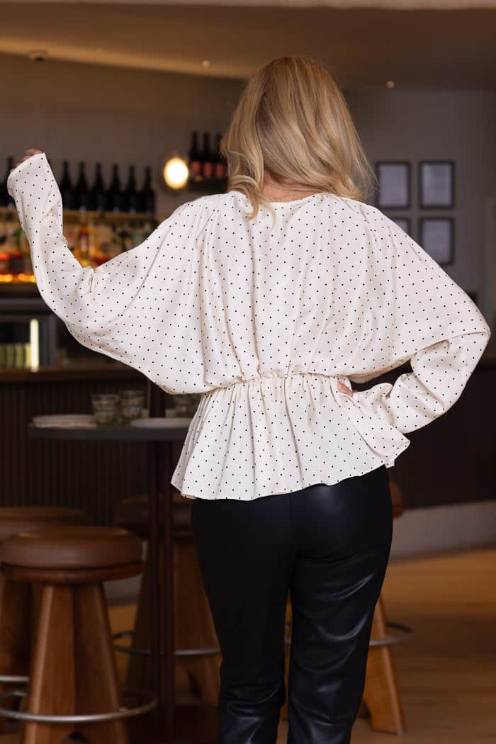 Sarah Top Dot Cream 7