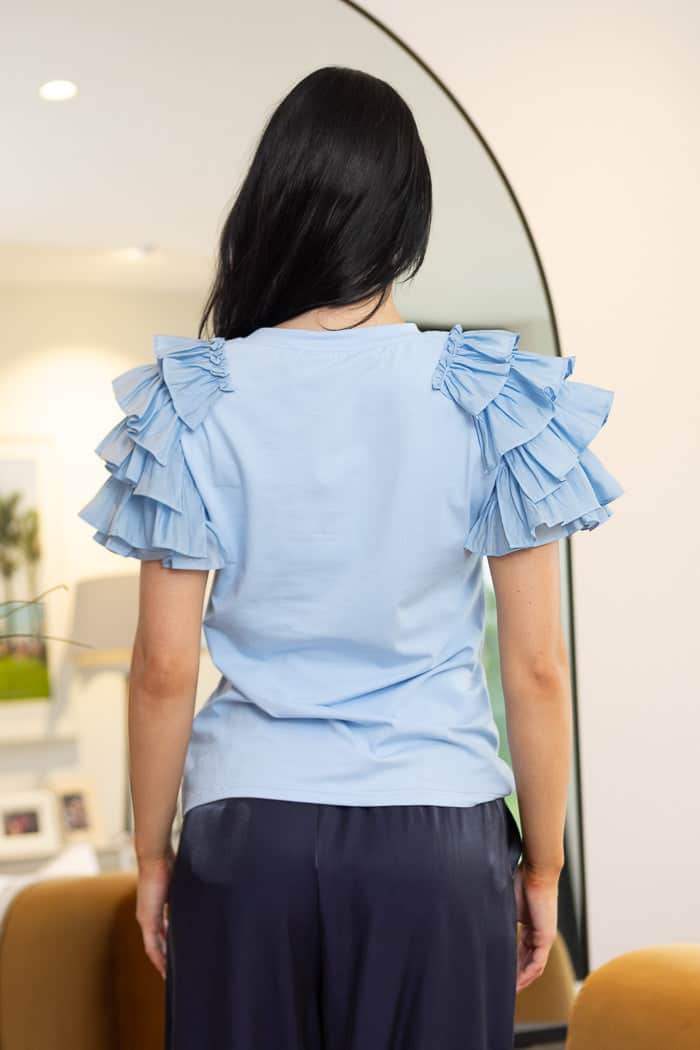 Pippi T-Shirt Blue 3