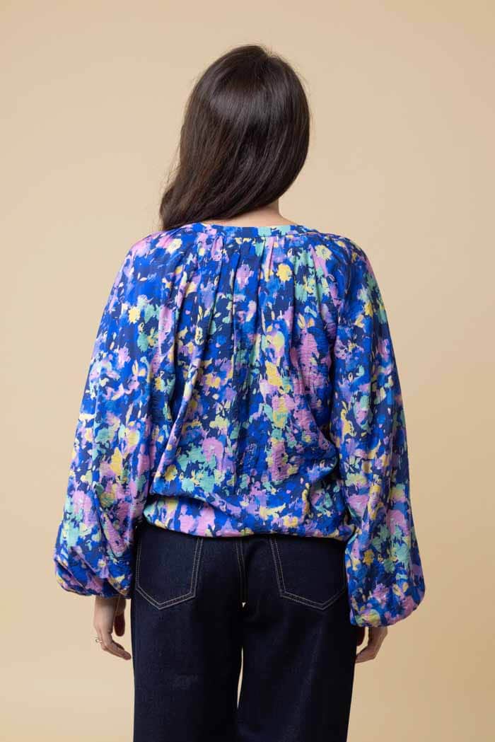 Abigail Blouse Blue 3