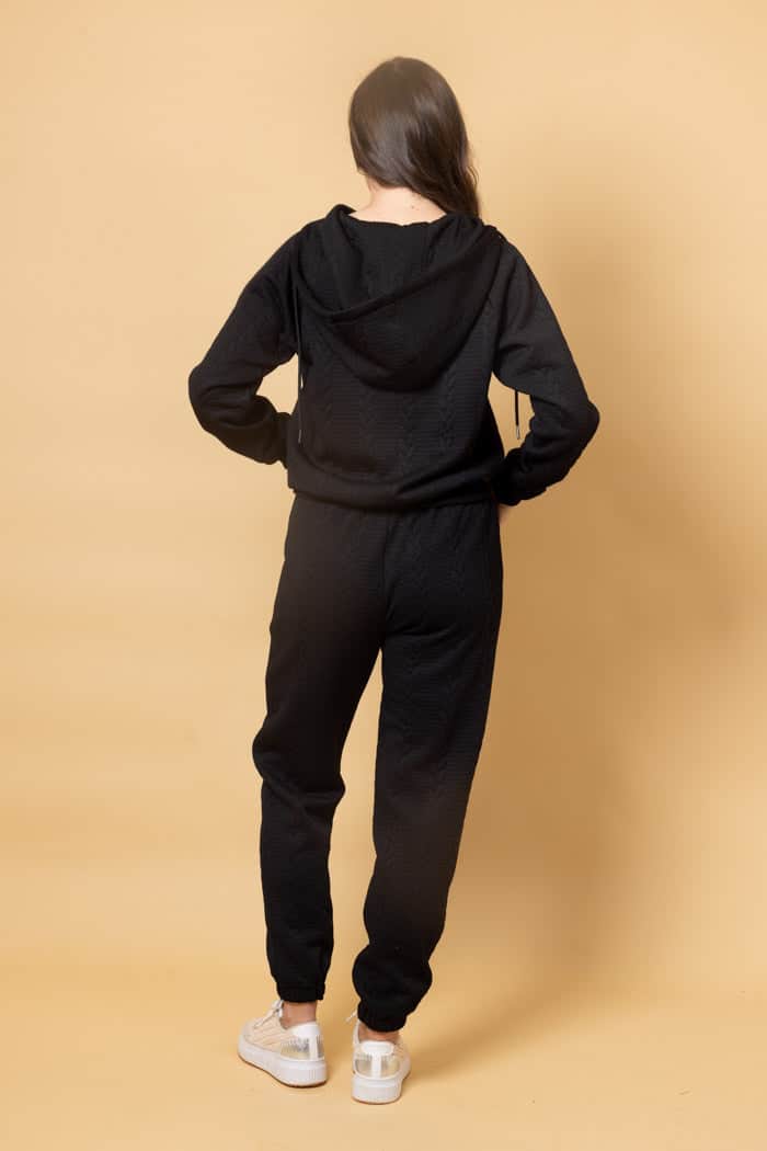 Adalee Pant Embossed Black 4