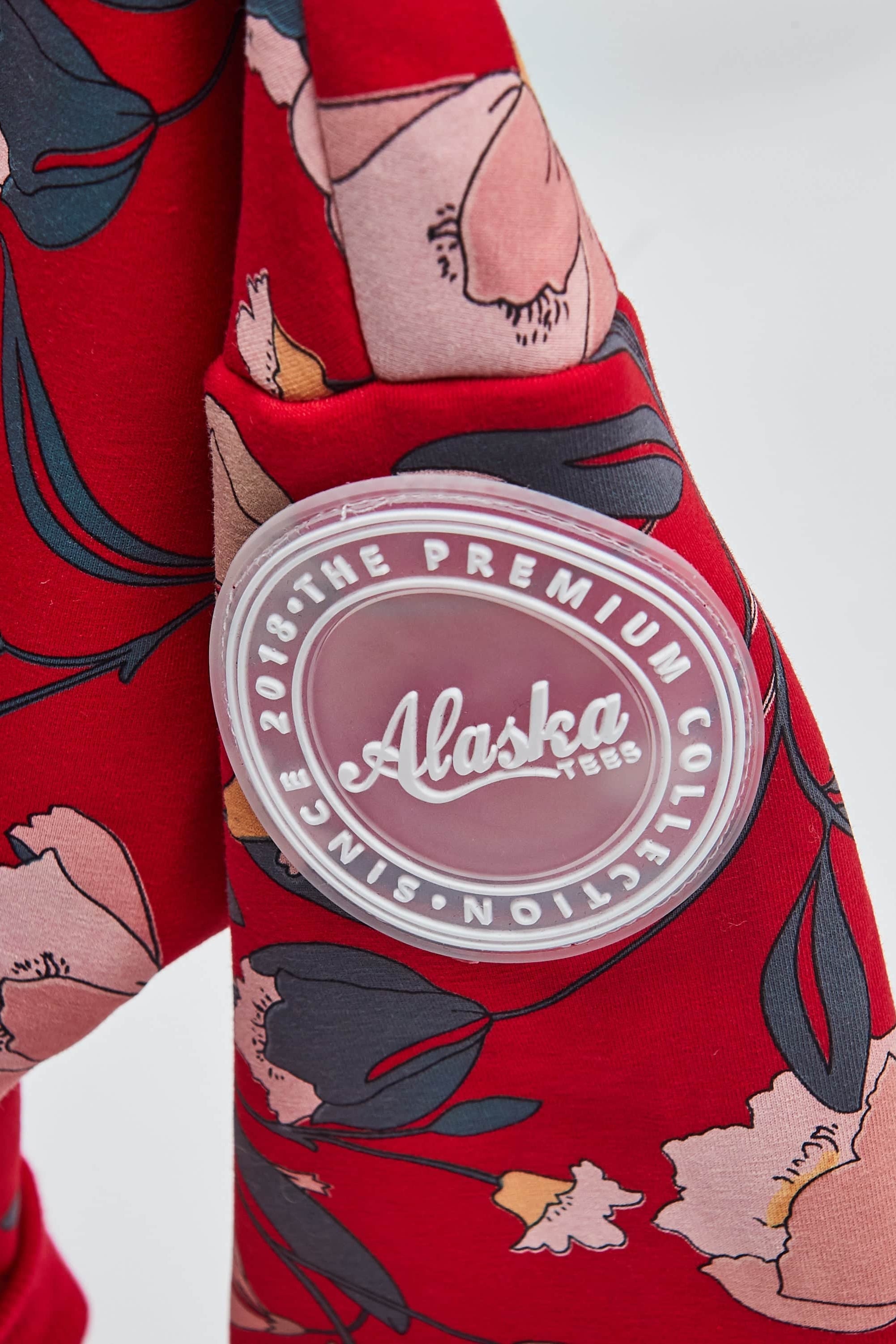 Lola Sweater Red Floral 4