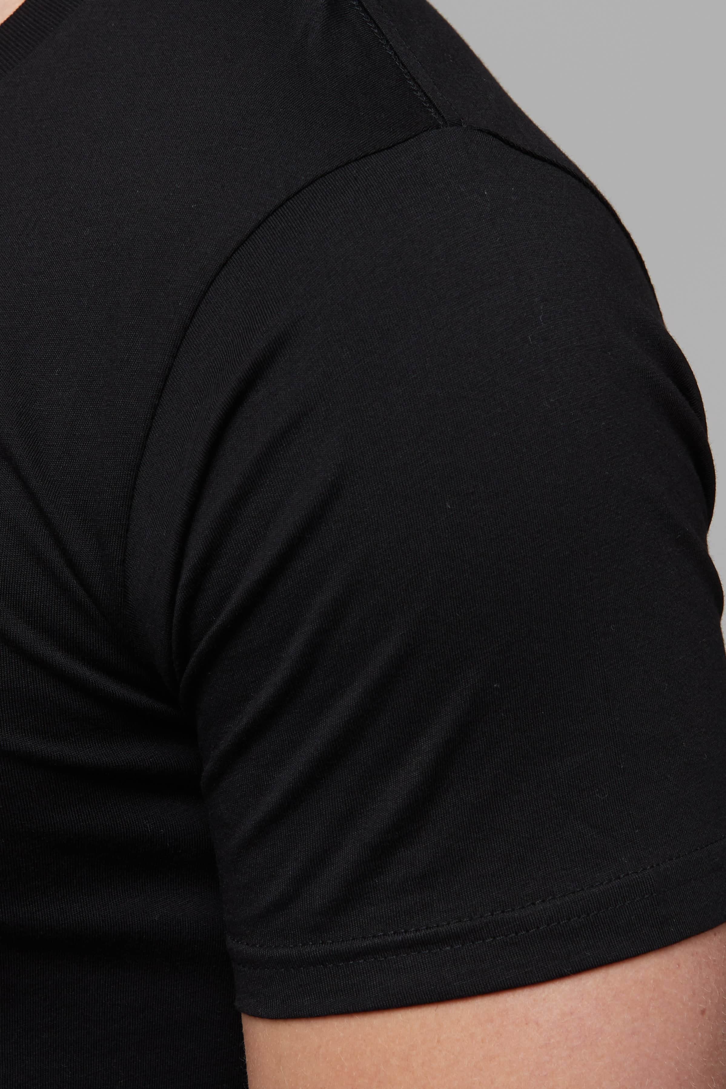 Erik V-Neck Tee Black 7