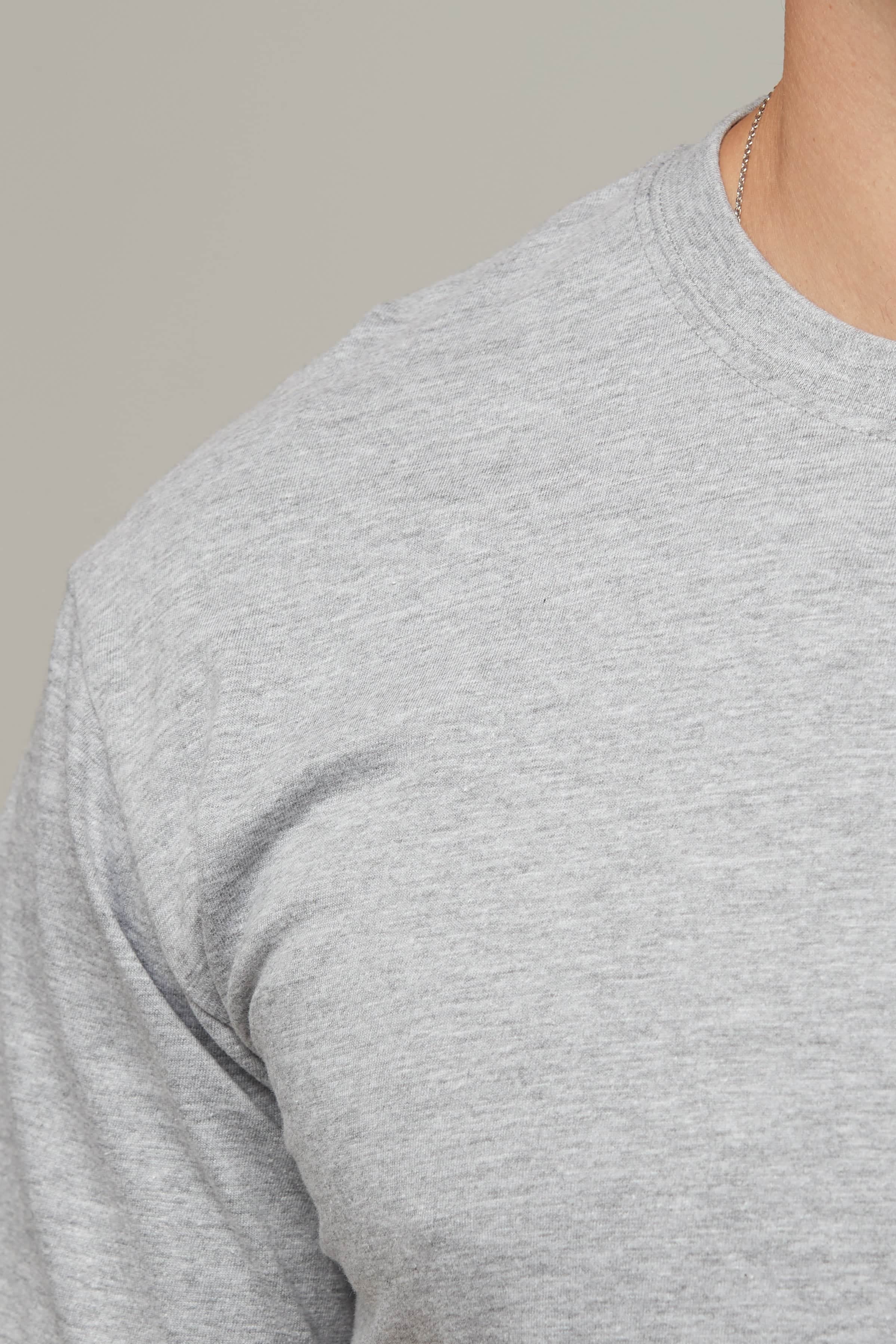 Nico Longline Tee Grey Marle 6