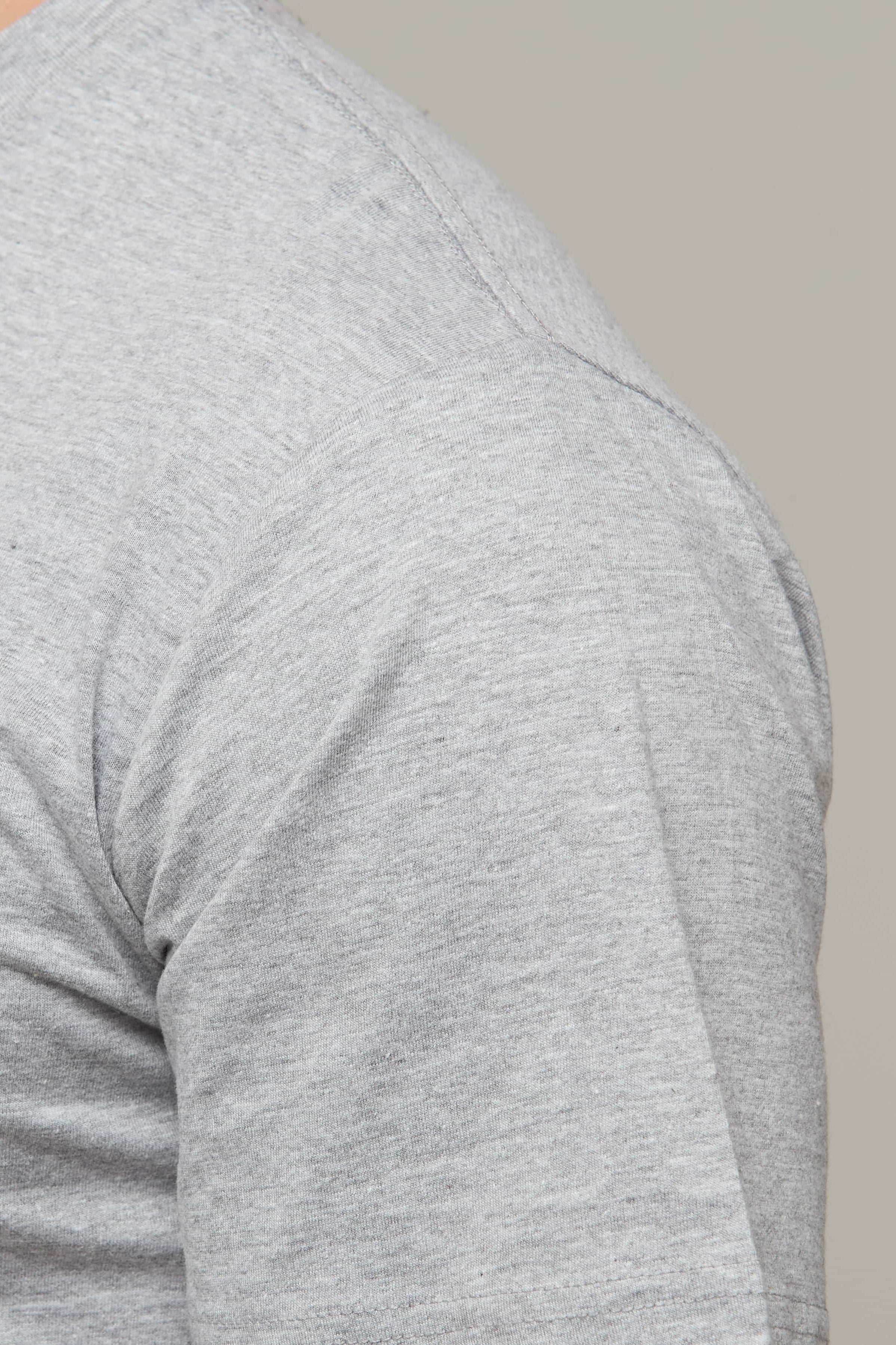 Nico Longline Tee Grey Marle 7
