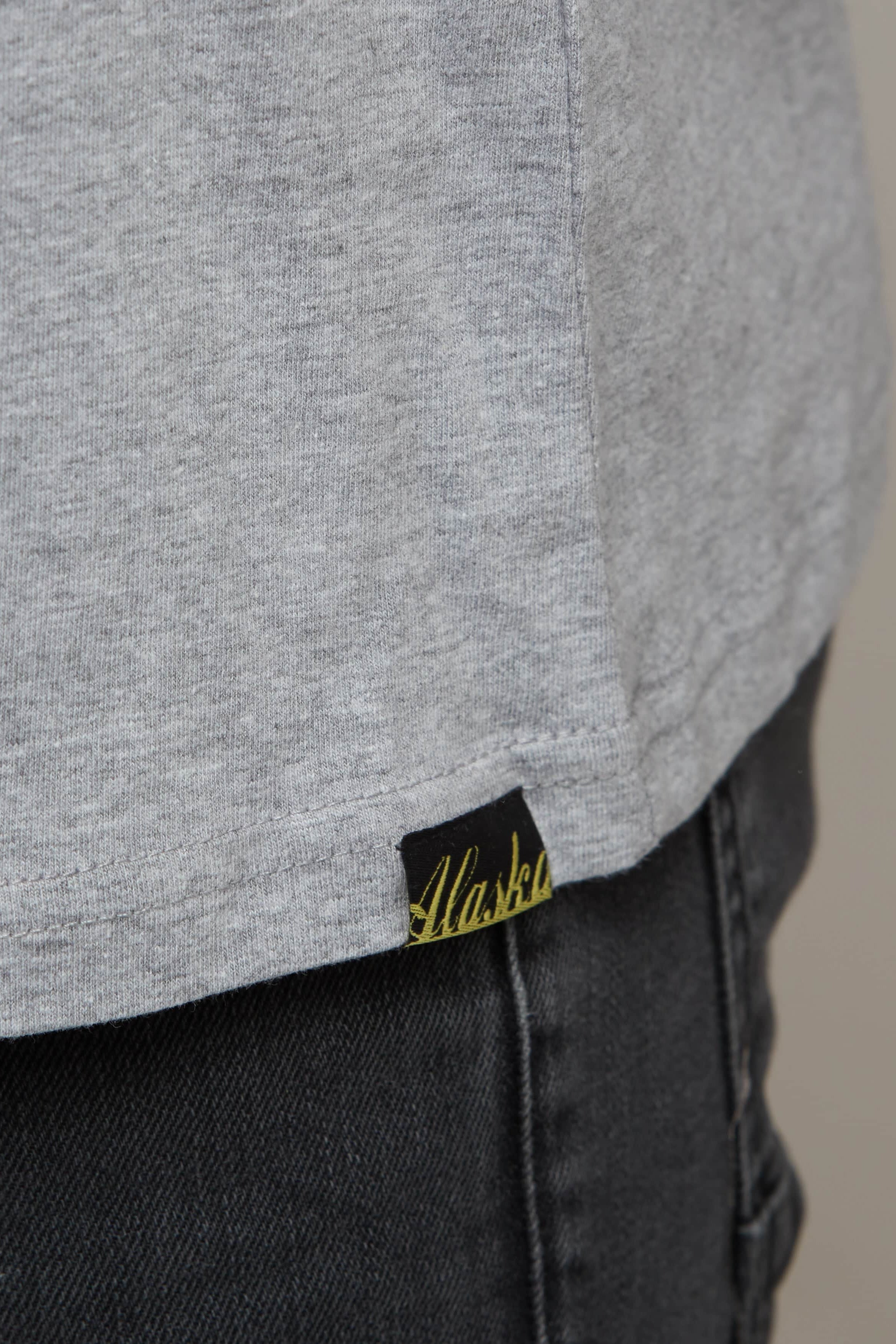 Nico Longline Tee Grey Marle 8